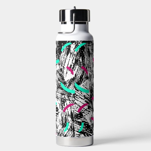 Modernes Abstraktes Muster. Trinkflasche (rechts)