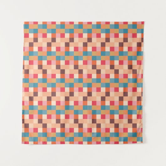 Modernes Abstraktes Muster Wandteppich (Vorderseite)