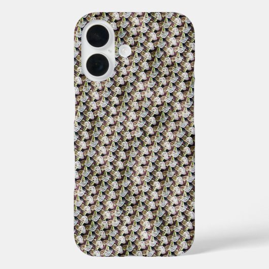 Modernes abstraktes Musterdesign 1213 - iPhone Cas Case-Mate iPhone Hülle (Rückseite)