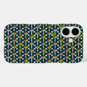 Modernes abstraktes Musterdesign 1227 - iPhone Cas Case-Mate iPhone Hülle (Rückseite (Horizontal))