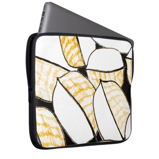 Modernes abstraktes nahtloses Muster mit kreativem Laptopschutzhülle (Vorne Rechts)