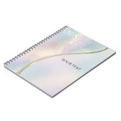 Modernes, Abstraktes Notebook Notizblock (Linke Seite)