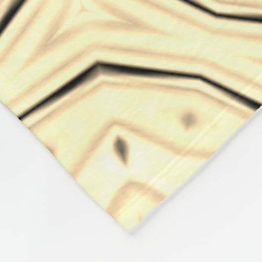 Modernes Abstraktes Obst Fleecedecke (Ecke)