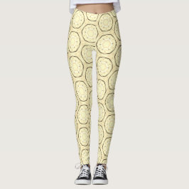 Modernes Abstraktes Obst Leggings