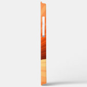 Modernes Abstraktes Orange Red Vanilla Graphic Fra Case-Mate iPhone Hülle (Rückseite / Links)