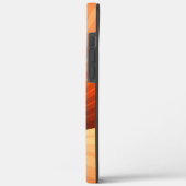 Modernes Abstraktes Orange Red Vanilla Graphic Fra Case-Mate iPhone Hülle (Rückseite / Links)
