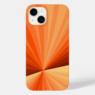 Modernes Abstraktes Orange Red Vanilla Graphic Fra Case-Mate iPhone 14 Hülle