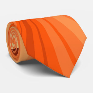 Modernes Abstraktes Orange Red Vanilla Graphic Fra Krawatte