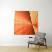 Modernes Abstraktes Orange Red Vanilla Graphic Fra Wandteppich (Beispiel)