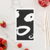 Modernes abstraktes Papier Napkin Serviette (Beispiel)