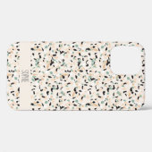 Modernes Abstraktes Pastel Terrazzo Muster Case-Mate iPhone Hülle (Rückseite (Horizontal))
