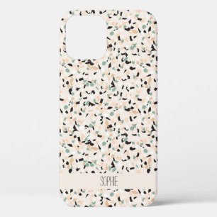Modernes Abstraktes Pastel Terrazzo Muster Case-Mate iPhone Hülle