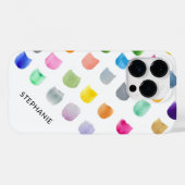 Modernes Abstraktes Personalisiert Case-Mate iPhone Hülle (Rückseite (Horizontal))