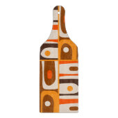 Modernes Abstraktes Piquet-70er-Muster aus dem Mit Schneidebrett (Vorderseite)