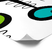 Modernes Abstraktes Poster #44 aus dem Mittelalter (Ecke)