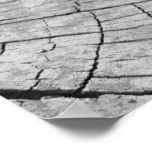 Modernes Abstraktes Poster aus Gold und Grau (Ecke)