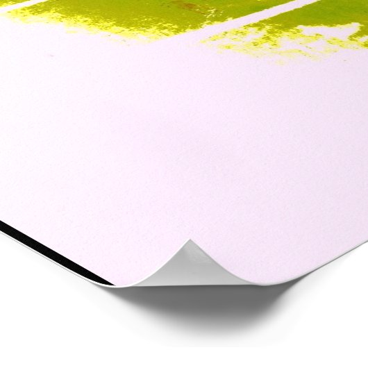 Modernes Abstraktes Poster Original Modern Art Pri (Ecke)