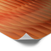 Modernes, Abstraktes Ribbed-Glas с olle Gradienten Poster (Ecke)