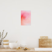 Modernes, Abstraktes Ribbed-Glas с olle Gradienten Poster (Küche)