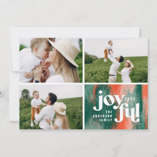 Modernes abstraktes Rot Weihnachten