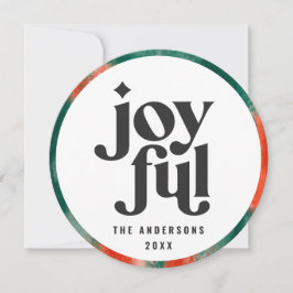 Modernes abstraktes Rot Weihnachten