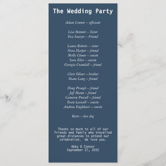 Modernes Abstraktes Schieferblau, graue Farbe Wass Programm (Rückseite)