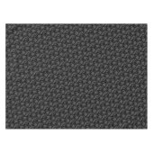Modernes Abstraktes Schwarz-Grau-Muster Tischdecke (Vorderseite (Horizontal))