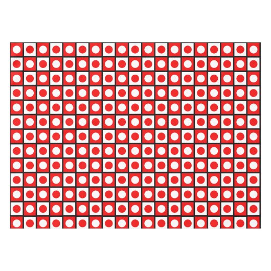 Modernes Abstraktes Schwarz-Weiß-Tablett Tischdecke (Vorderseite (Horizontal))