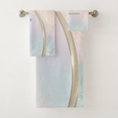 Modernes, Abstraktes Set für Reiseschuhe (Insitu)