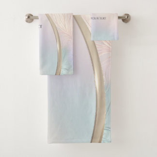 Modernes, Abstraktes Set für Reiseschuhe