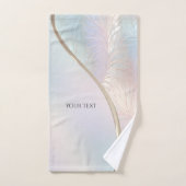 Modernes, Abstraktes Set für Reiseschuhe (Handtuch)