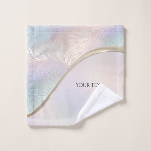 Modernes, Abstraktes Set für Reiseschuhe (Waschlappen)