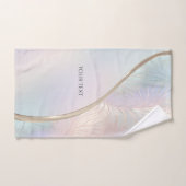 Modernes, Abstraktes Set für Reiseschuhe (Handtuch)