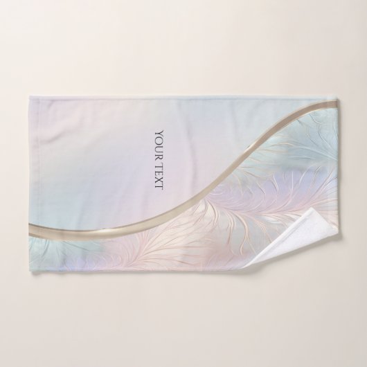 Modernes, Abstraktes Set für Reiseschuhe (Handtuch)