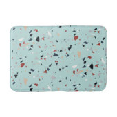 Modernes Abstraktes Terrazzo-Muster Badematte (Vorderseite)
