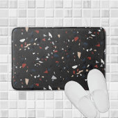 Modernes Abstraktes Terrazzo-Muster Badematte