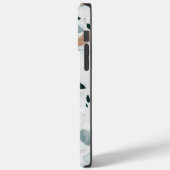 Modernes Abstraktes Terrazzo-Muster Case-Mate iPhone Hülle (Rückseite / Links)