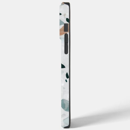 Modernes Abstraktes Terrazzo-Muster Case-Mate iPhone Hülle (Rückseite / Links)