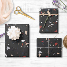 Modernes Abstraktes Terrazzo-Muster