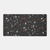 Modernes Abstraktes Terrazzo-Muster Schreibtischunterlage (Vorderseite)