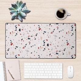 Modernes Abstraktes Terrazzo-Muster Schreibtischunterlage