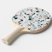 Modernes Abstraktes Terrazzo-Muster Tischtennis Schläger (Vorderseite)