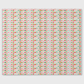 Modernes Abstraktes Triangle Weihnachtsmuster Geschenkpapier (Flach)