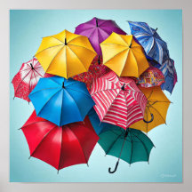 Modernes Abstraktes Umbrella Design