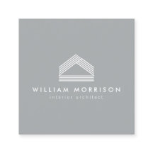 Modernes Abstraktes Zuhause-Logo Grau