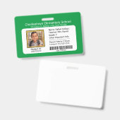 Modernes Abzeichen für den Schüler der Grundschule Ausweis (Front & Back)