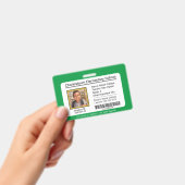 Modernes Abzeichen für den Schüler der Grundschule Ausweis (Handheld)