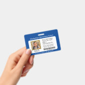 Modernes Abzeichen für den Schüler der Grundschule Ausweis (Handheld)