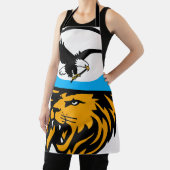 Modernes Adler- und Löwendesign Schürze (InSitu)