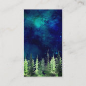 Modernes Adventure Travel Globe Baby Showbuch Begleitkarte (Rückseite)